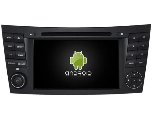Android 7.1 авто стерео Мультимедиа для Benz E Class W211 (2002 2008) dvd плеер GPS Bluetooth Радио
