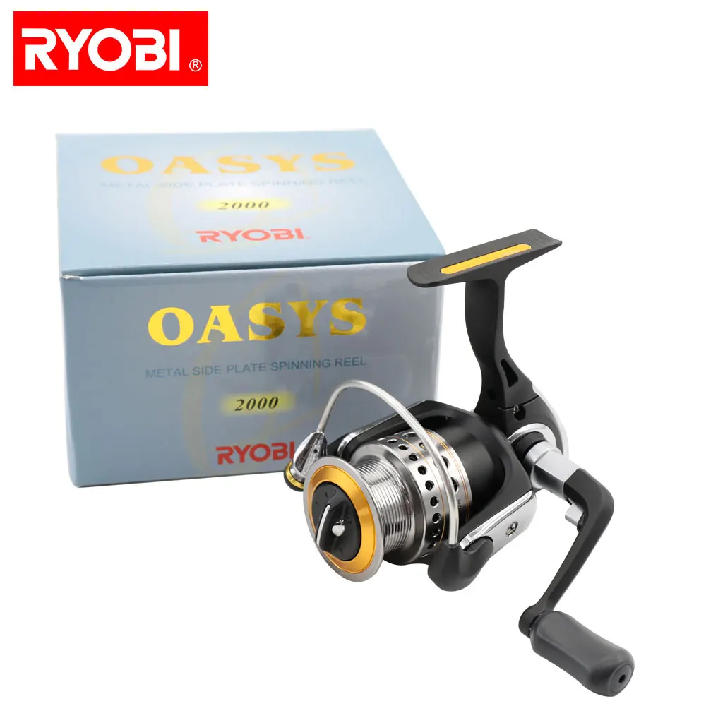 RYOBI OASYS прочный 5 1/2000/3000/4000 6 + 1BB 1000: 1 спиннинговая Рыболовная катушка отлично