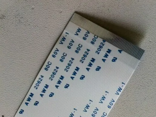 БЕСПЛАТНАЯ ДОСТАВКА FFC тип A гибкий ленточный кабель питания AWM 20624 80C 60В 200 мм 54