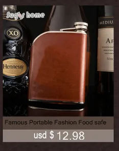 Mealivos 9 oz 304 stainless steel hip flask Gift box personalized liquor flagon vodka rum alcohol bottle groomsman jagermeister