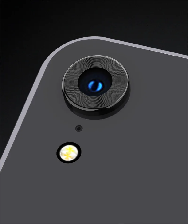 Metal Case on For iPhone X Camera Lens Screen Protector Bumper Cover for iPhone XS MAX XR XSMAX X 11 Pro Max Ring Tempered Glass