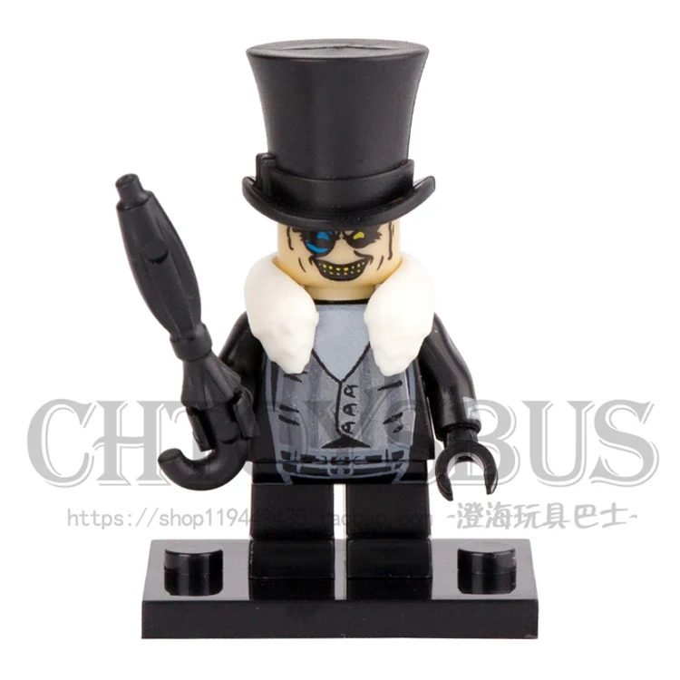 Одиночная продажа 2017 Бэтмен злой Пингвин коварное лицо плохой парень Супер Герои