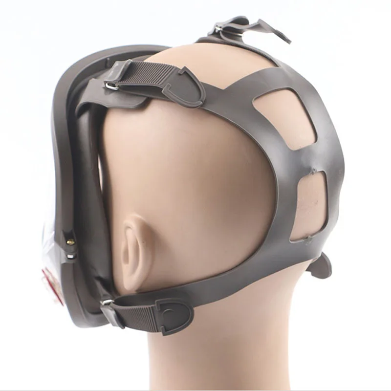 

15 In 1 Suit Full Facepiece Respirator GasPainting Spraying Safety Respirator 6600 Gas Mask For Chemcial Laboratory Industry