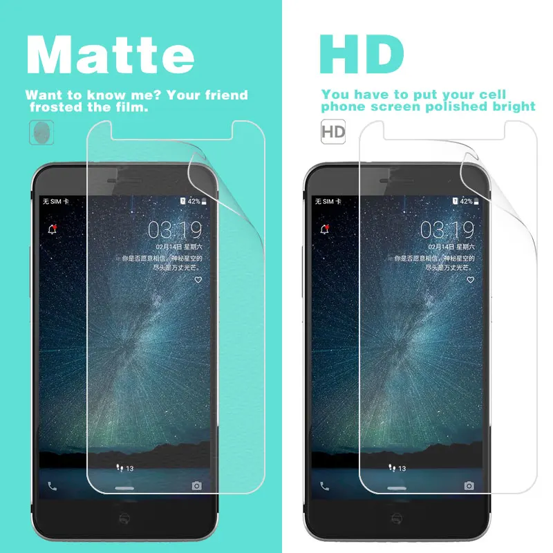 ЖК HD Прозрачная защитная глянцевая пленка для ZTE Blade A2S BV0721 5 2 с защитой от
