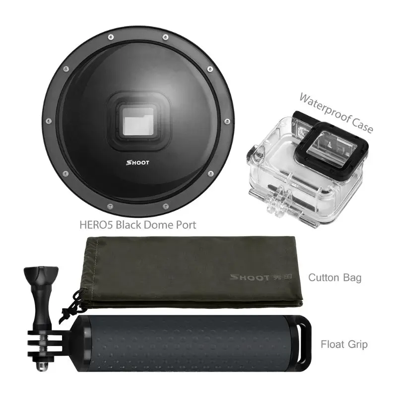 6 дюймовый купольный порт для дайвинга GoPro камеры 7 5 Black S Port s Cam с