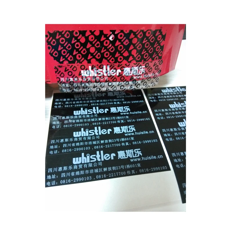 

Custom security honeycomb patterns hologram void stickers, custom logo and texts tamper proof honeycomb hologram void labels