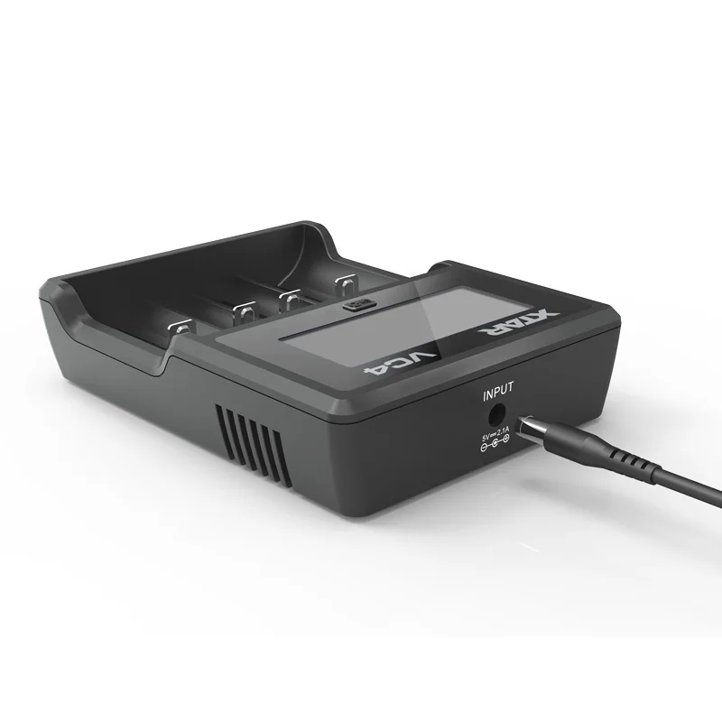 Новое зарядное устройство XTAR VC4 универсальное с ЖК-дисплеем USB Ni-MH/Ni-CD литий-ионный