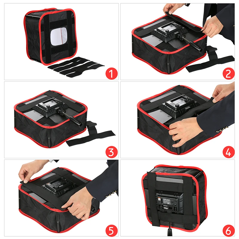Портативный складной Фотостудия софтбокс диффузор для YONGNUO YN600L II YN300III