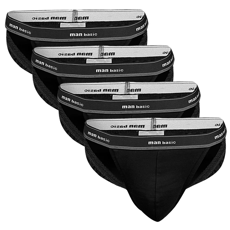 

Men's Briefs Sexy Pure Cotton Men Underwear Mens Low Briefs Sleepwear Gay Rise Mens