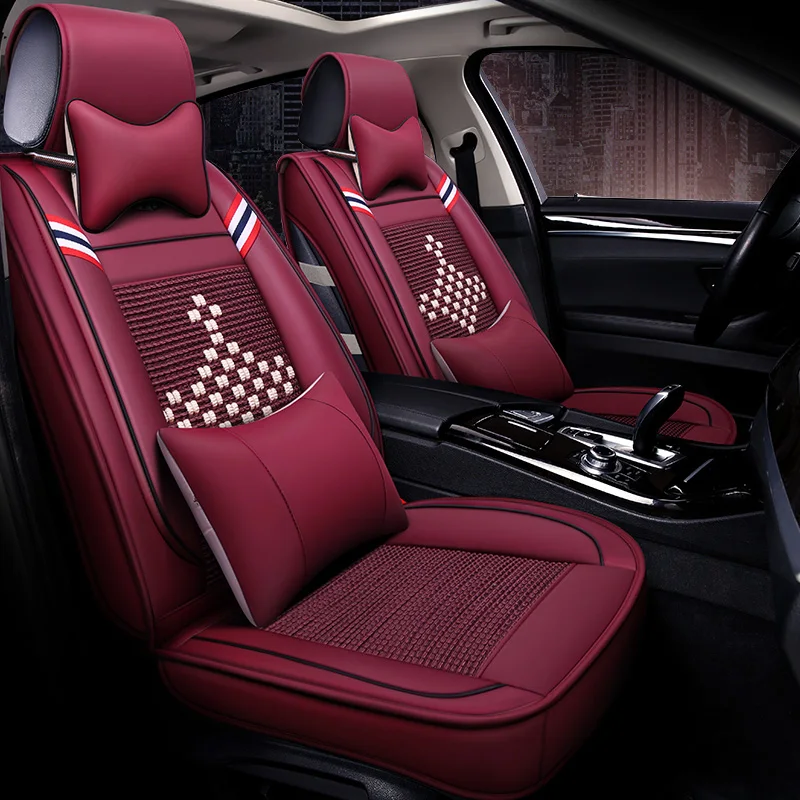 LCRTDS шелк льда чехлы сидений автомобиля для Chrysler 300c grand voyager Citroen berlingo c Elysee Xsara