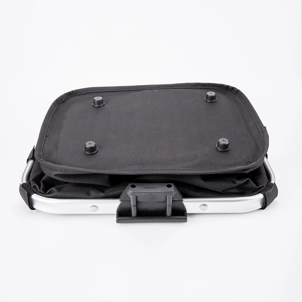 

Mountain Bike Front Folding Bag Bicycle Basket Aluminum Handle Storage Shopping Pocket Quick Release Quick-fit Frame Bags