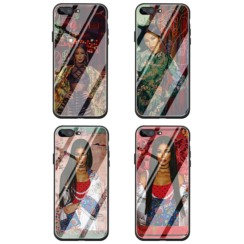 Jhene Aiko чехол для телефона из закаленного стекла iphone 5 5s SE 2020 6 6s 7 8 plus X XR XS 11 12 pro Max Mini |