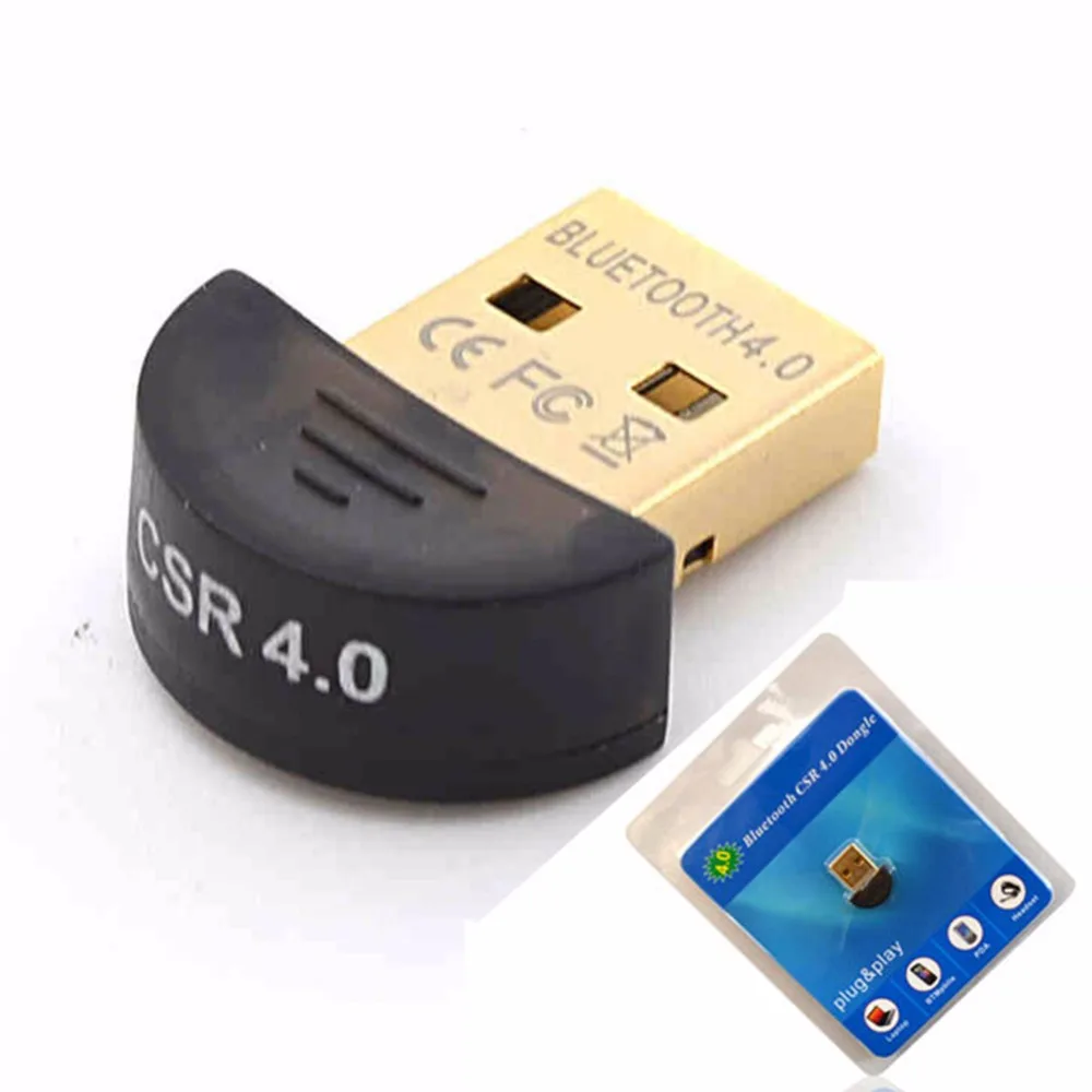 Мини CSR 4 0 USB Bluetooth адаптер приемник передатчик беспроводной ключ со встроенной
