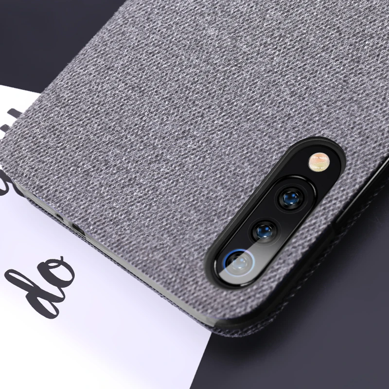 Чехол для Xiaomi Mi 9 Xiaomi SE с откидной крышкой, флип, из ткани, силиконовый, фундас MOFi, оригинальный, Mi9 Транспарентная версия.