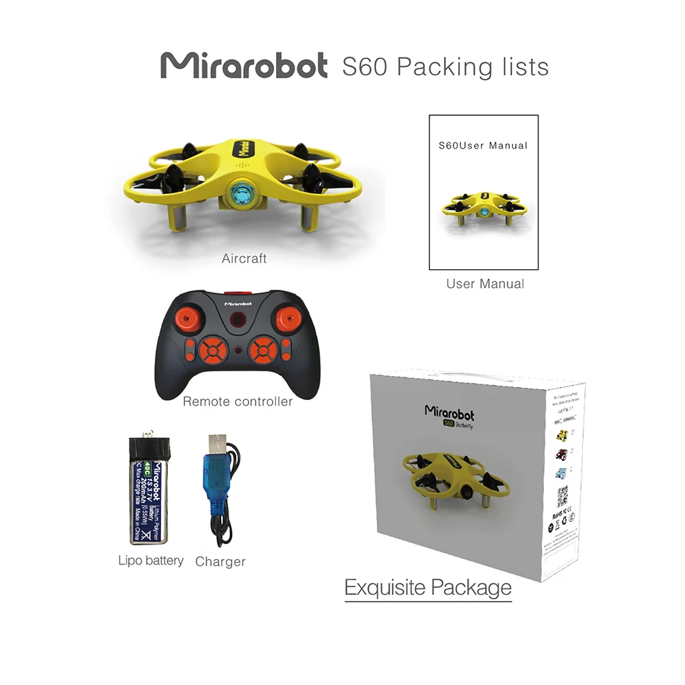 S60 FPV 2 4G 5 8G 600TVL 25 mW Coreless крошечный микро Крытый RC гоночный Дрон Квадрокоптер RTF с