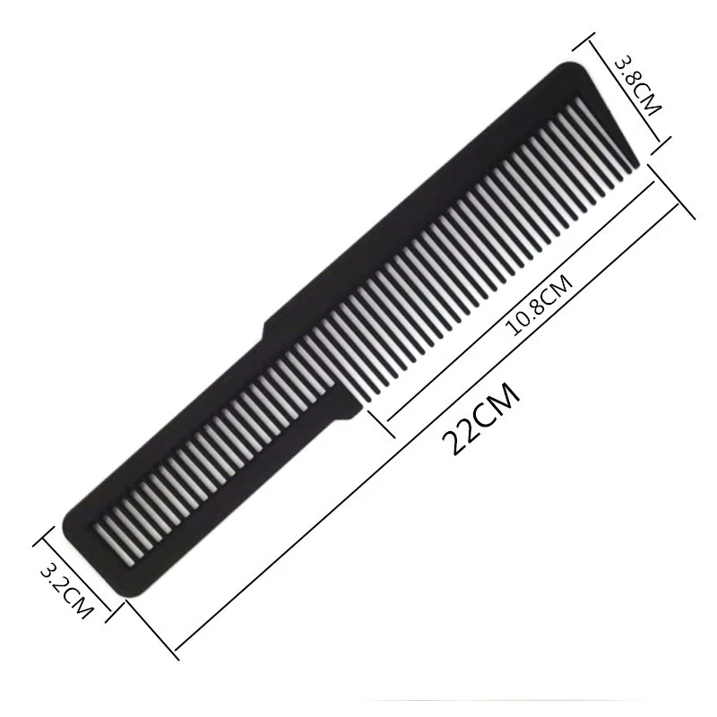 Черная Антистатическая Расческа для укладки волос прочный парикмахерский