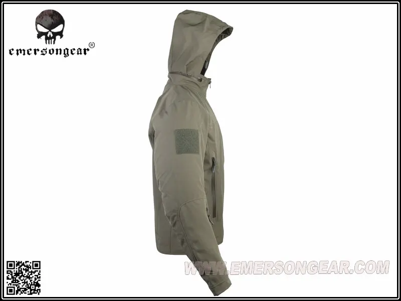 EMERSON наружный светильник тактическая мягкая оболочка куртка с капюшоном дышащая