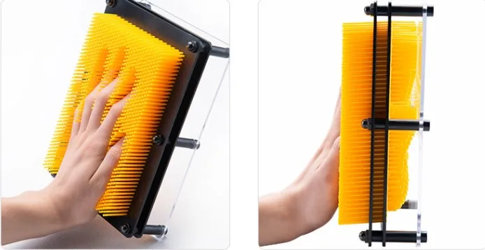 Игольчатый Рисунок игрушка трехмерная резьба ручная модель лицо печать