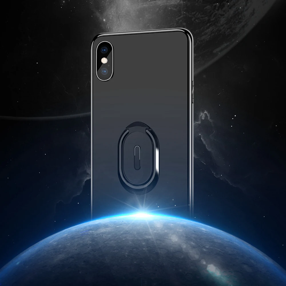 Eqvvol металлический магнитный чехол для iPhone 8 7 6 6S Plus чехол-подставка с кольцом на