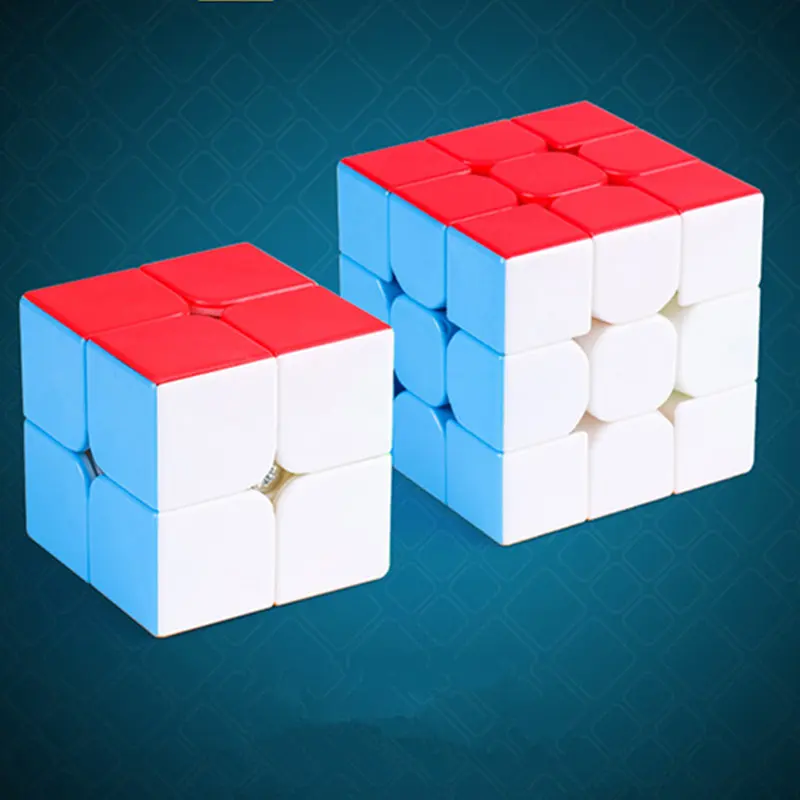 Moyu Yuhu волшебный куб набор класс 2x2+ 3x3, волшебный куб, Скорость кубики Набор развивающих игрушек для Для детей Cubo Magico