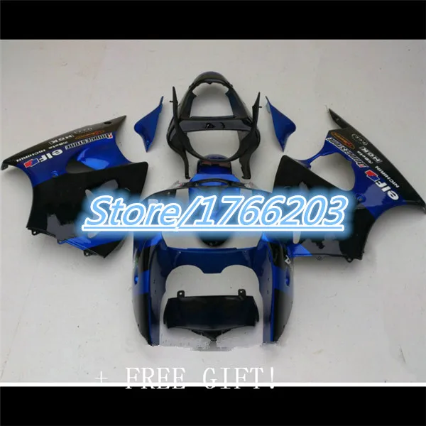 

Injection Fairings for Kawasaki ZX6R 2000-2002 blue black kawasaki zx6r 00-02 fairing Ning