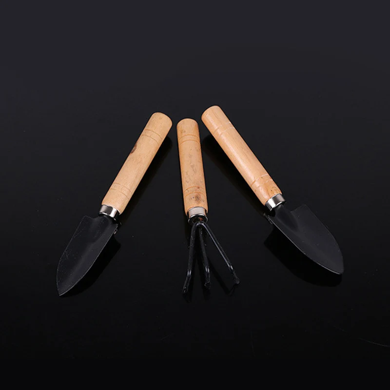 3 шт. мини садовый растительный горшок садовые инструменты маленькая прочная