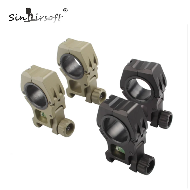 SINAIRSOFT M10 стальное кольцо с раздельным винтовочным креплением QD 25 мм/30 мм
