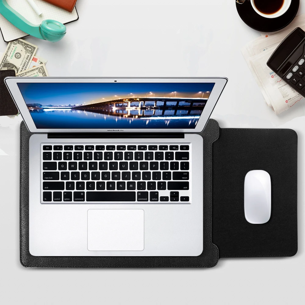 GOLP Универсальный искусственная кожа Мягкая рукава сумка чехол для for Macbook Air Pro retina