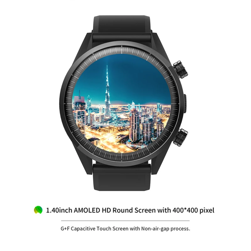 Мужские смарт часы 4G LTE телефон Wi Fi 1 4 дюйма камера 8 миллионов пикселей Gps
