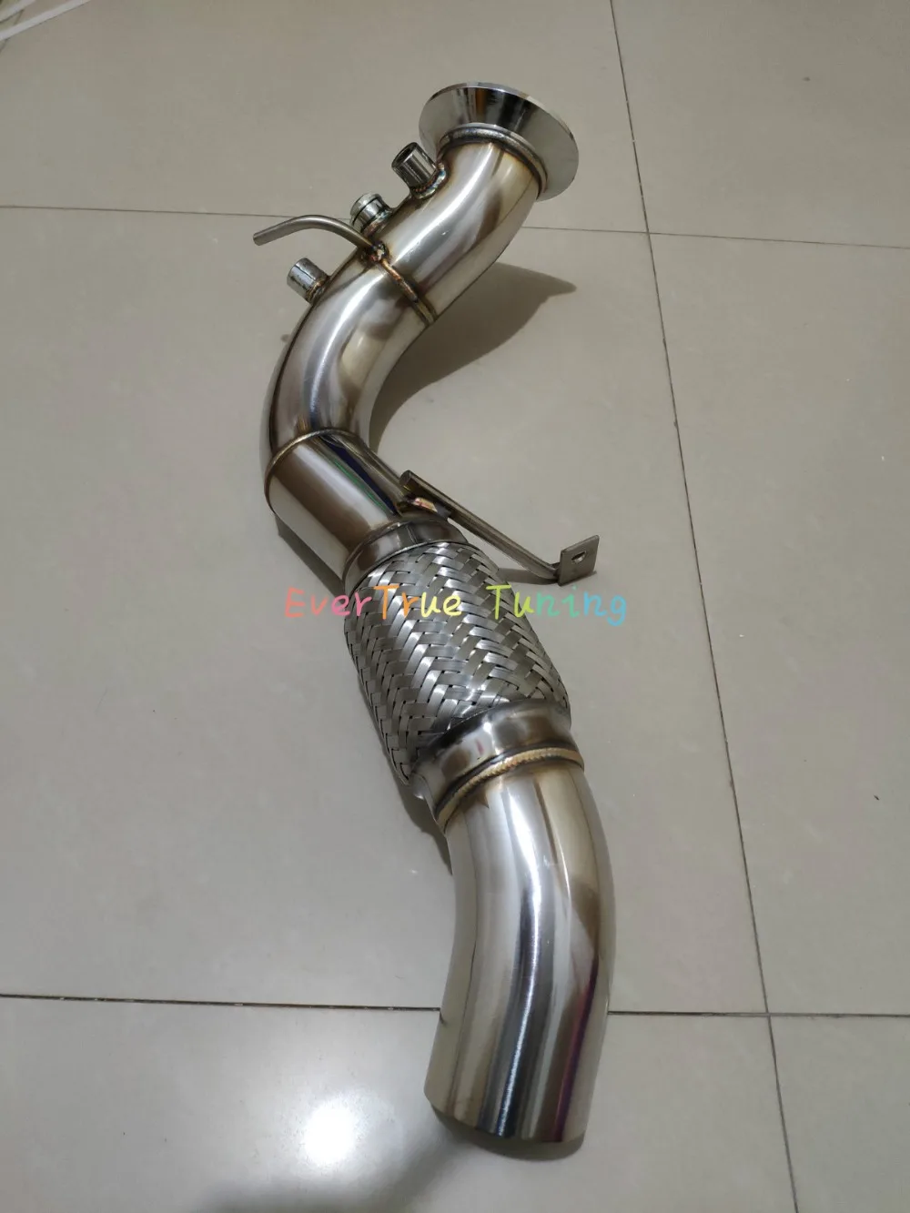 M57N2 turbo выпускная труба 335D E90 E91 E92 водосточная труба 535D E60 E61 635D E63 E64 X3 E83 X5 E70 X6 E71 в форме "Дэси" в 2,75''