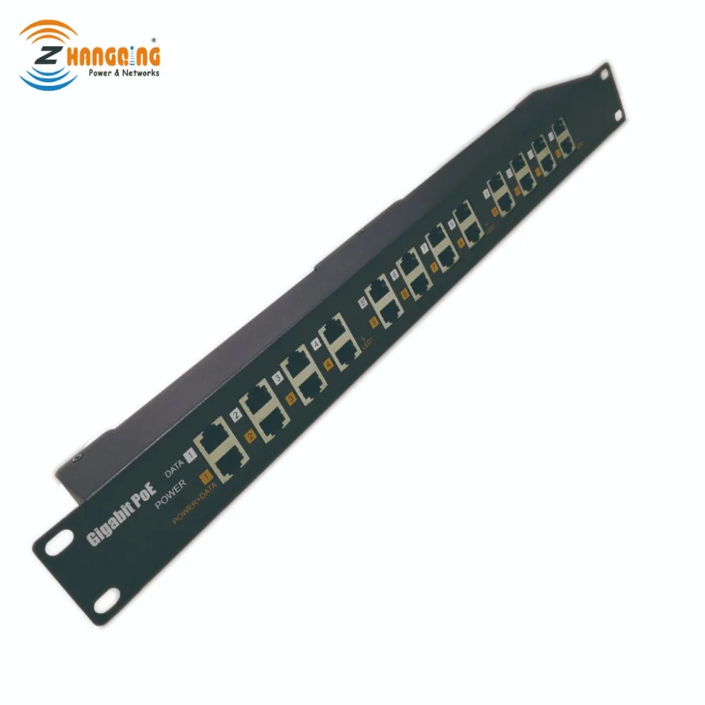 ZQ GPOE 12 24v120w гигабитный POE Порт питания через Ethernet Инжектор для Mikrotik и Ubiquiti с 24v 120w AC