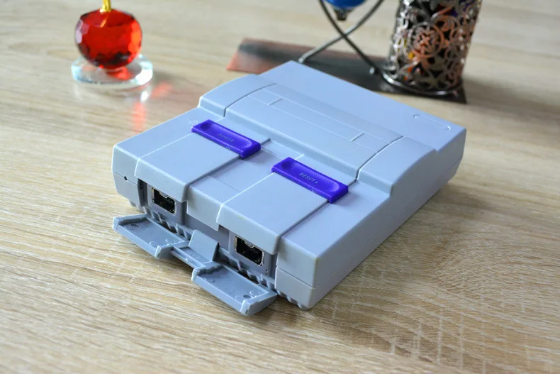 Супер мини 16 бит Встроенная 100 игровая консоль с геймпадом для 16bit игр AV Out
