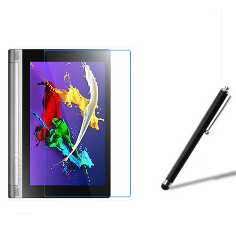 Новая прозрачная защитная пленка для ЖК экрана + 1x Стилус Lenovo YOGA Tablet 2 10 1 1050F Tablet2