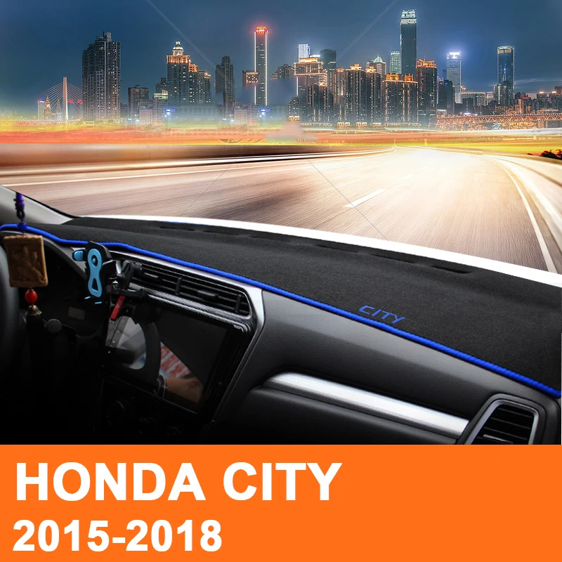 Коврик для приборной панели автомобиля Honda City 2015 2016 2017 2018|Лепнина интерьера| |