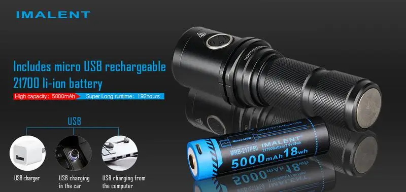 Imalent DM35 фонарик измеритель мощности Велоспорт Lanternas de led de alta potencia Велоспорт уличный фонарик cilcismo Велоспорт taser shock