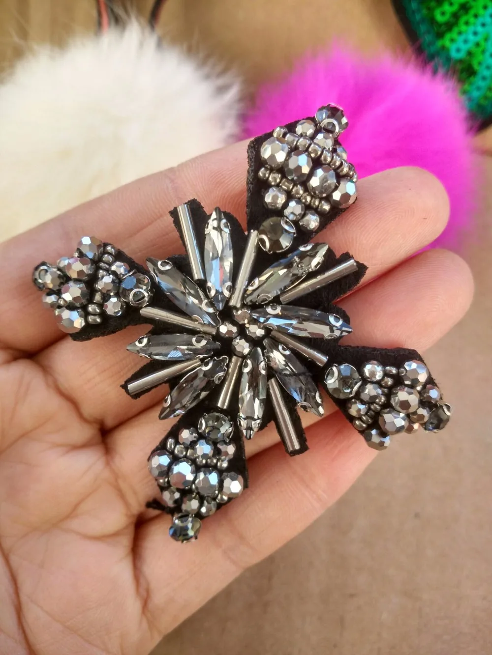 5 шт. аппликация для одежды обуви сумки|beaded patches|decorative patchespatches for clothing |