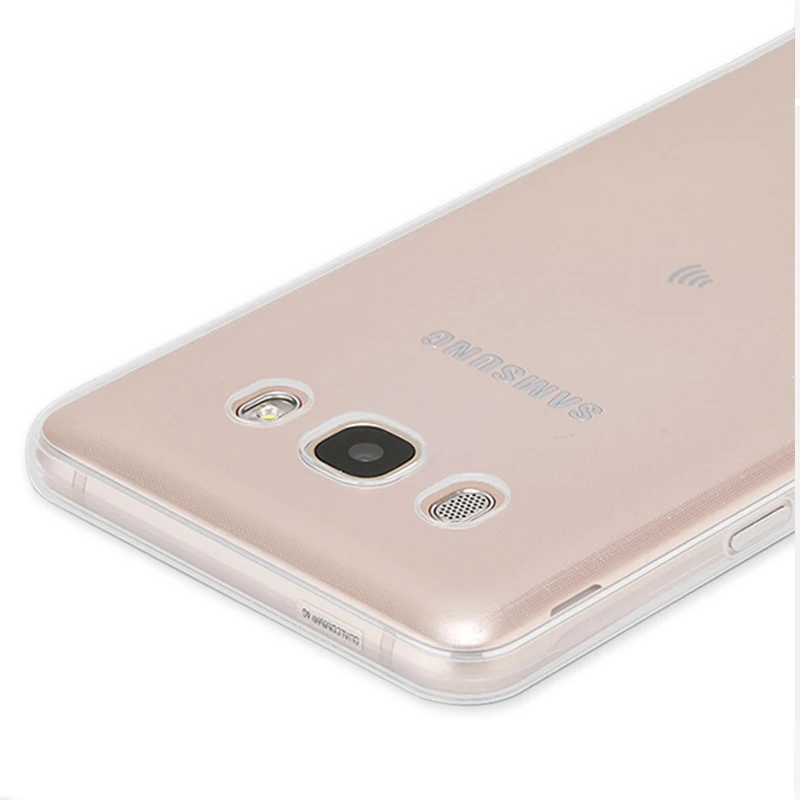 TPU Clear Funda FOR Samsung Galaxy J5 2016 Case J510 J510F Cover Transparent Back Coque |