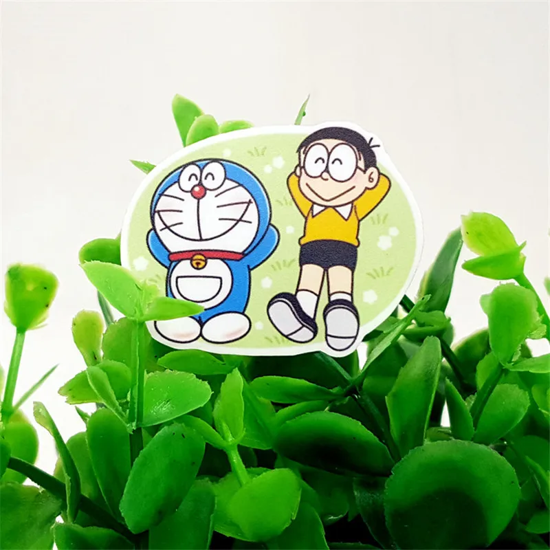 40 шт. синие наклейки с роботами для багажа ноутбука скейтборда велосипеда