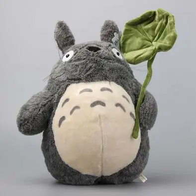 Горячая Распродажа аниме 3 вида стилей Ghibli Хаяо Миядзаки мой порхтор Тоторо милые мягкие плюшевые игрушки мягкие куклы Детский подарок большой размер 36 см - Высота: C