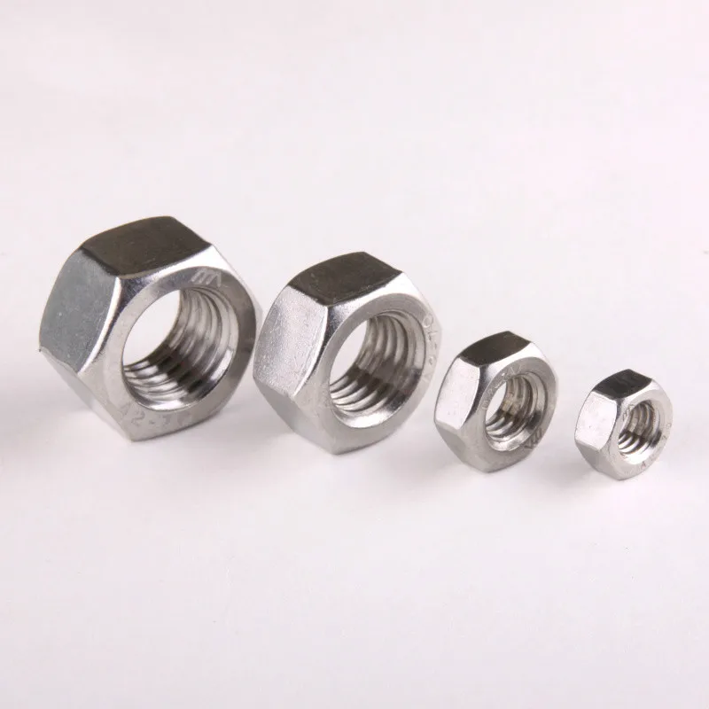Шестигранные гайки из нержавеющей стали 304 50 шт. шестигранные M5 DIN934|stainless steel hex