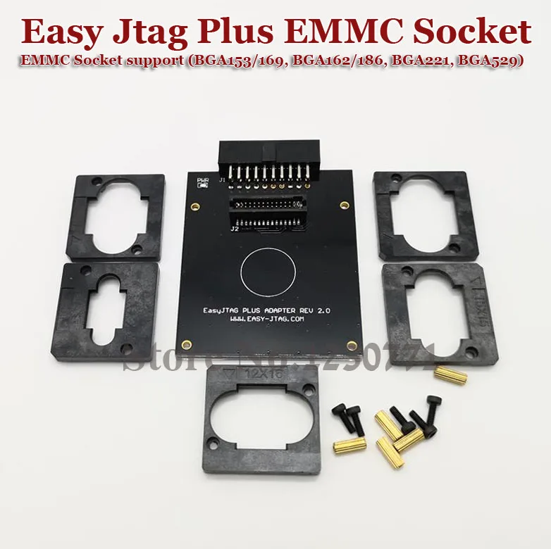 Последняя версия Easy-Jtag Plus EASY Emmc разъем для работы с легкий Jtag plus коробка