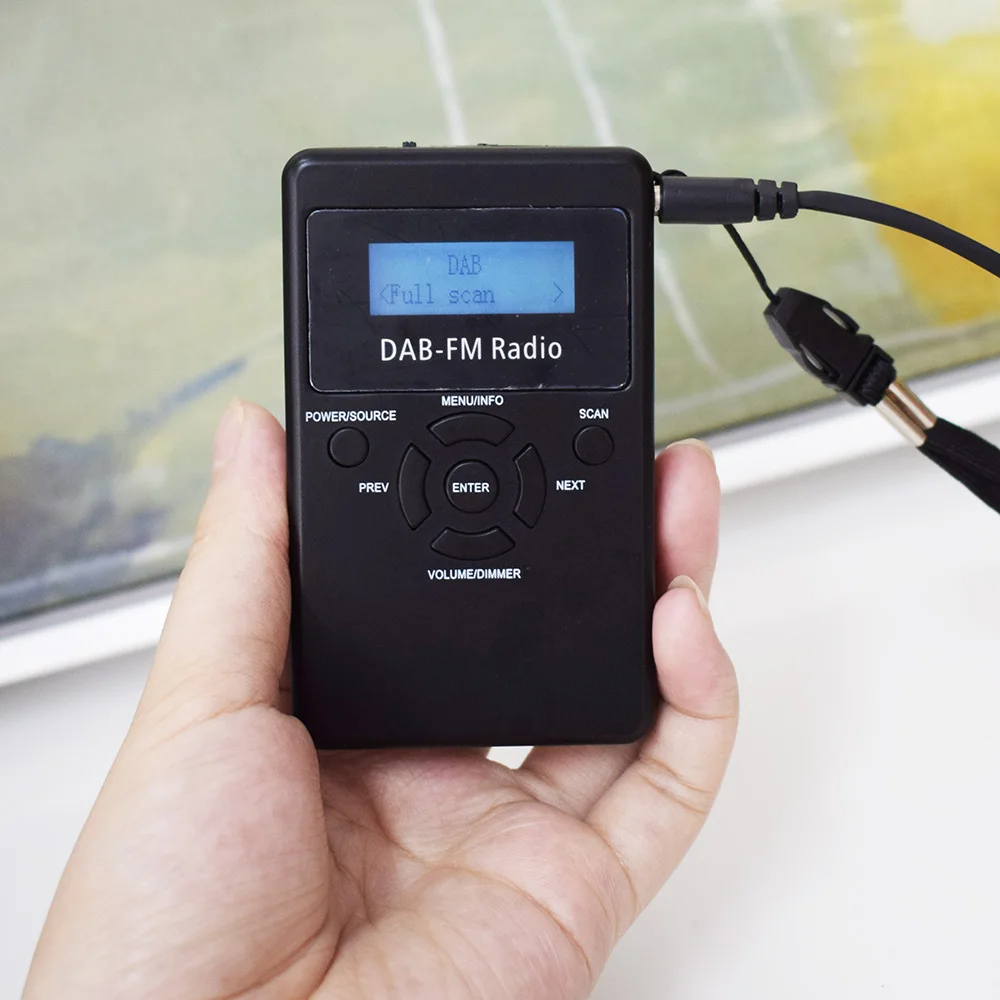 ThundeaL цифровой DAB радио приемник портативный fm RDS Радио Карманный 1 2 &quotэкран