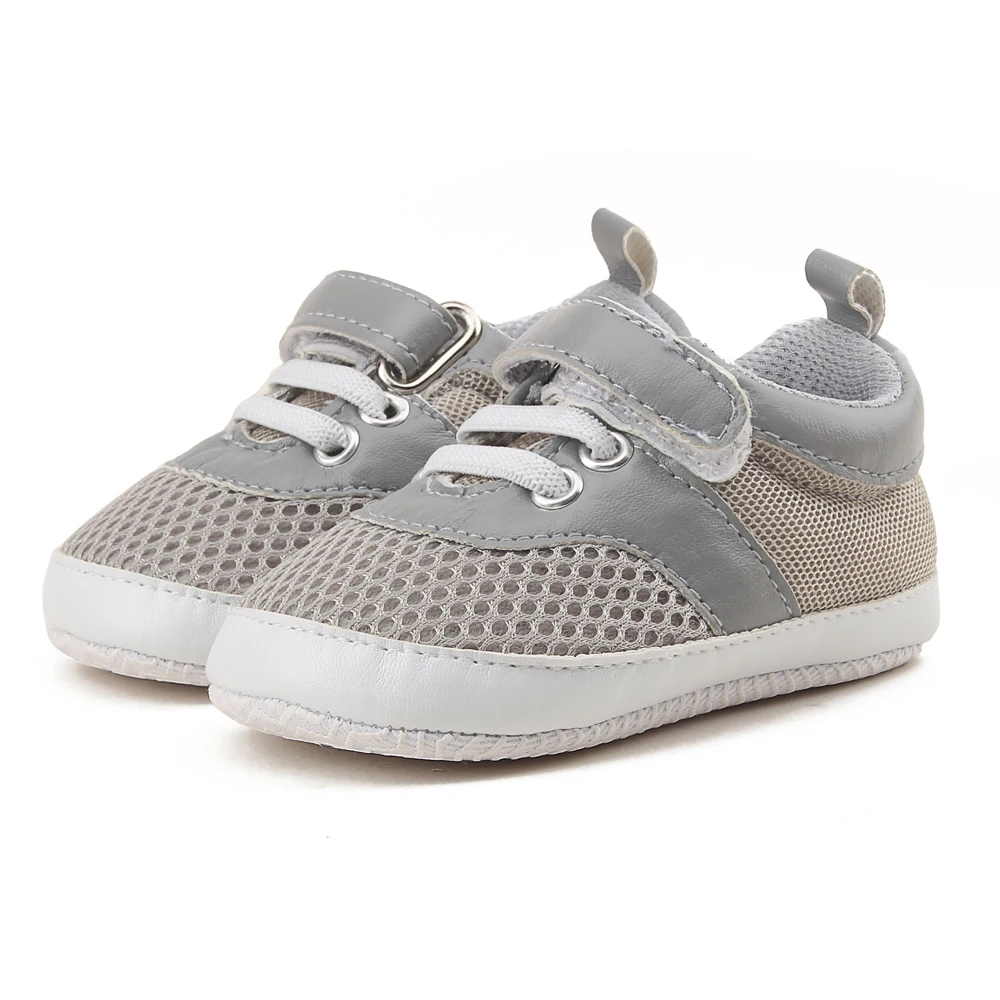 

Delebao Air Mesh Soft Baby Shoes Super Cheap Price Sports Style First Walkers Free Send A Pair Of Socks