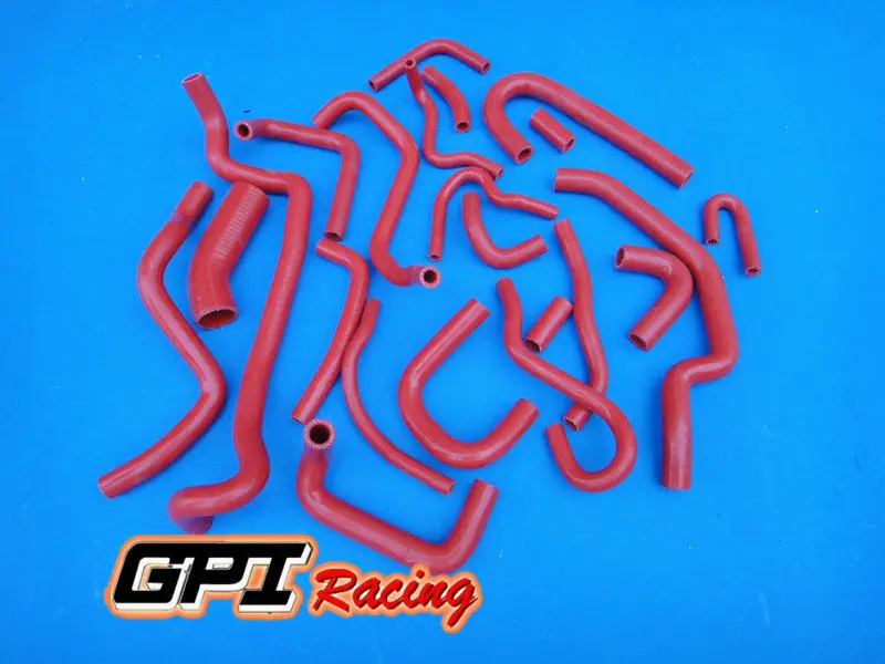 Силиконовый шланг радиатора и нагревателя для Subaru Impreza WRX/STi GDA/GDB EJ207 02 07|Радиаторы