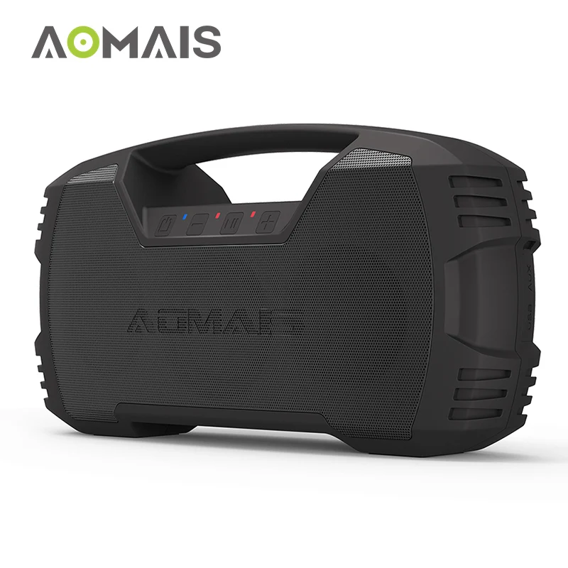AOMAIS GO Bluetooth Динамик 30 Вт Беспроводной стерео сопряжения бум бас час игр IPX7