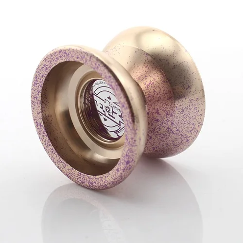Новое поступление Auldey Positron YOYO AULDEY X поворотная точка чемпион мира йо-йо Профессиональный Металлический Матч йо-йо - Цвет: gold