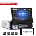 Автомобильный радиоприемник, универсальный стерео GPS, 7-дюймовый сенсорный экран, дистанционное управление FM Bluetooth MP3 MP5 Аудио видеоплеер, бесплатная доставка