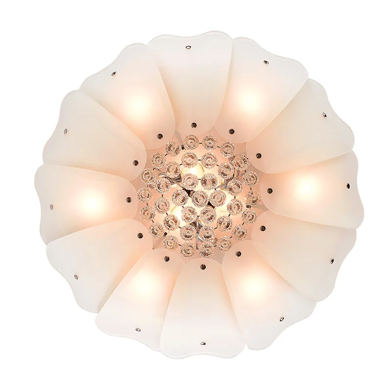 Потолочные светильники кристалл это сад круглая терраса спальня свет прохода