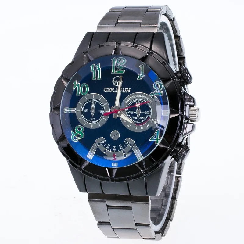 Часы наручные мужские кварцевые спортивные аналоговые брендовые с движущейся