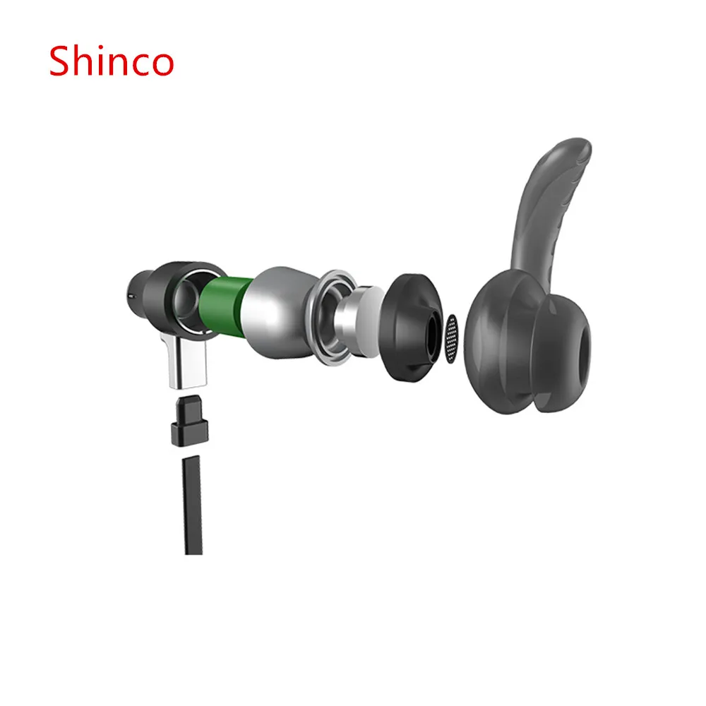 Shinco S128 наушники bluetooth спортивные Бег с микрофоном вкладыши Беспроводной earphonesbass